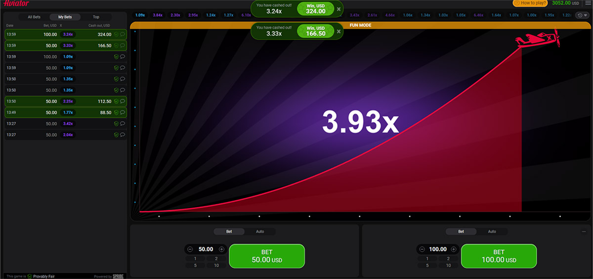 Играть в Авиатор на деньги. 